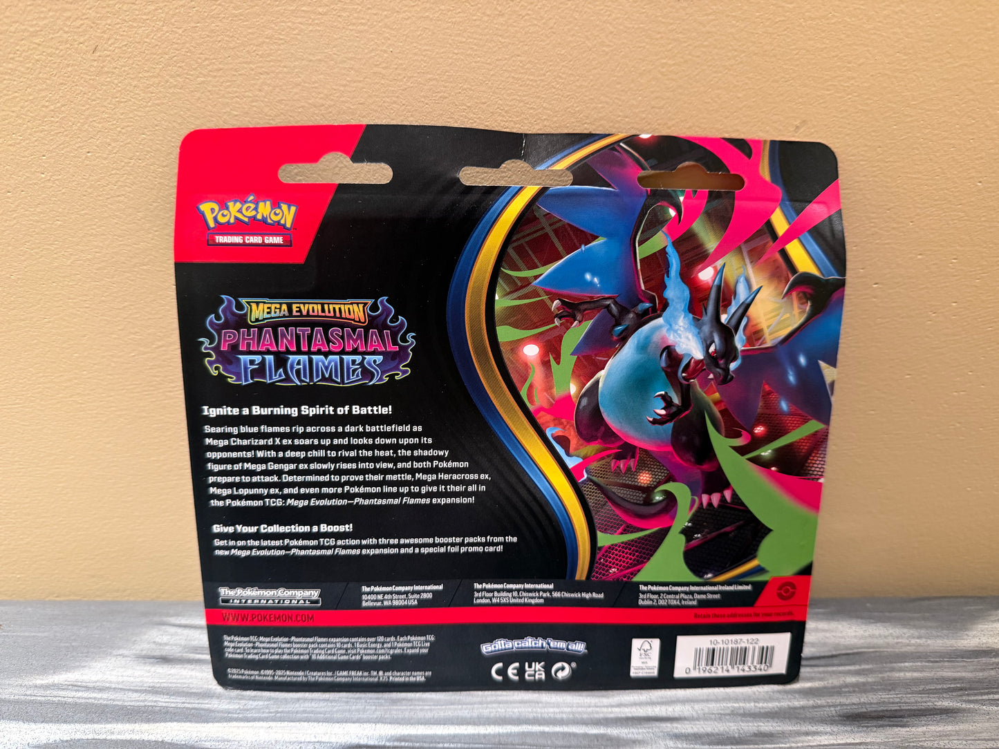 Pokemon TCG Mega Evolution Phantasmal Flames 3 Pack Blister Sneasel