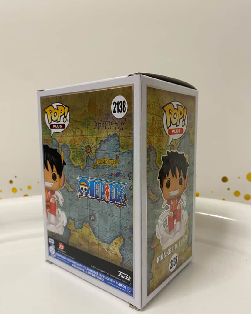 FUNKO POP! PLUS MONKEY D. LUFFY (METALLIC) - EXCLUSIVE