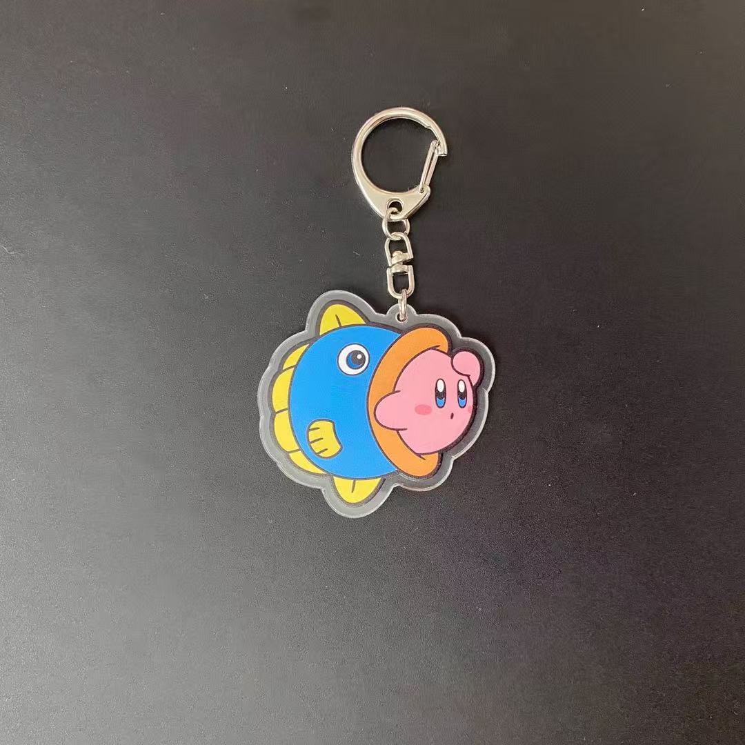 Kirby Acrylic Keychain