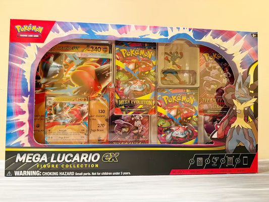 Pokemon TCG Mega Lucario ex Figure Collection