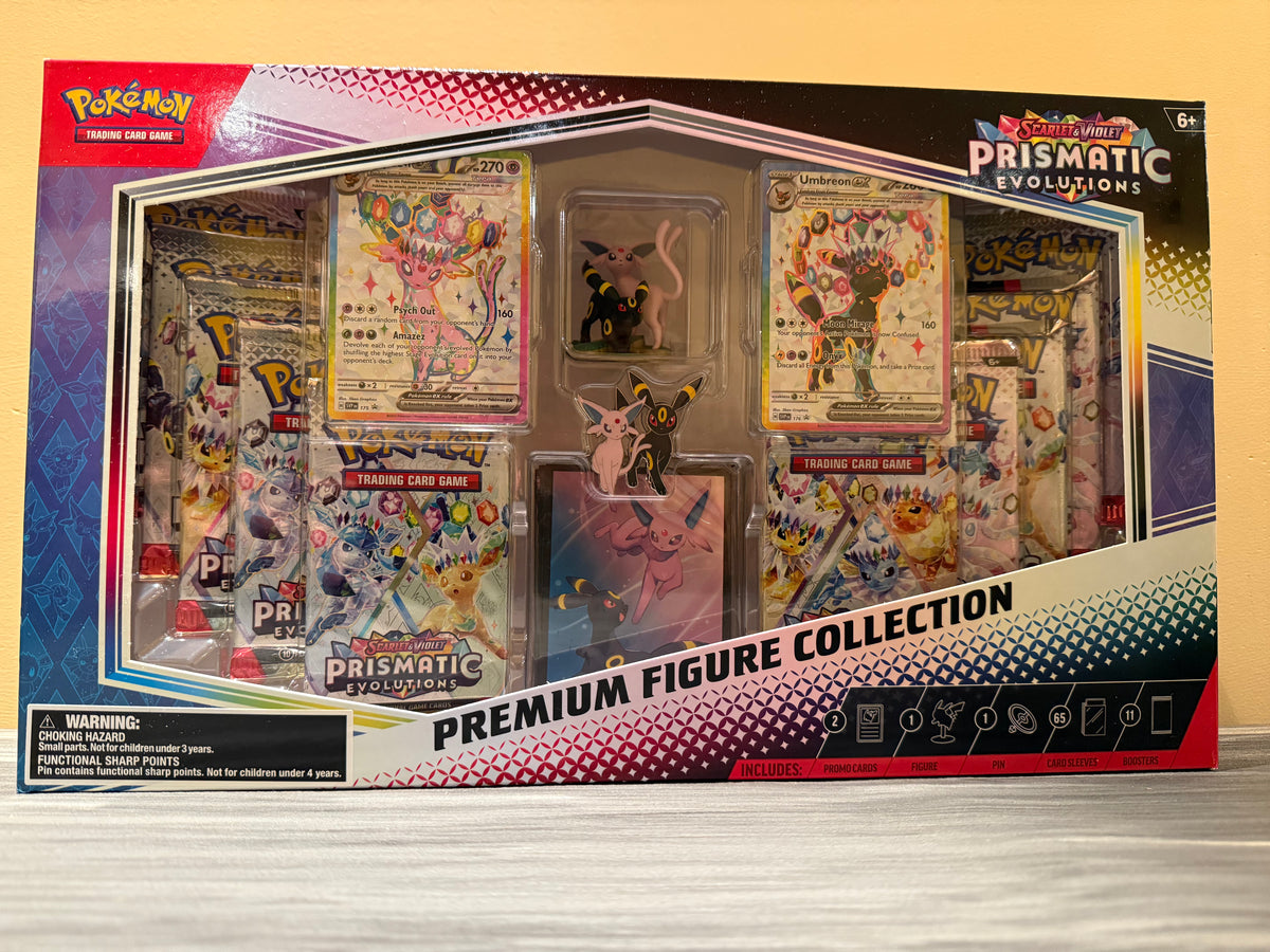 Premium Figure Collection Pokemon TCG Prismatic Evolutions Premium Figure Collection Box – V Element