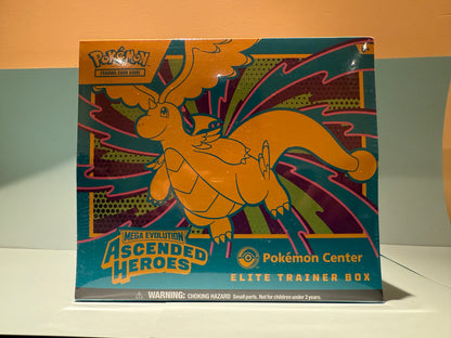 Pokemon TCG Mega Evolution Ascended Heroes ETB( Pokemon Center )